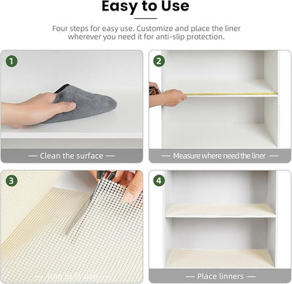BAGAIL Drawer and Shelf Liner, 24 in X 30 Ft Non-Adhesive Shelf Liners - Image 6