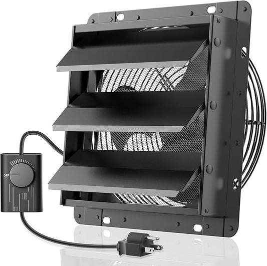 HG Power 12 Inch Shutter Exhaust Fan by HGPOWER