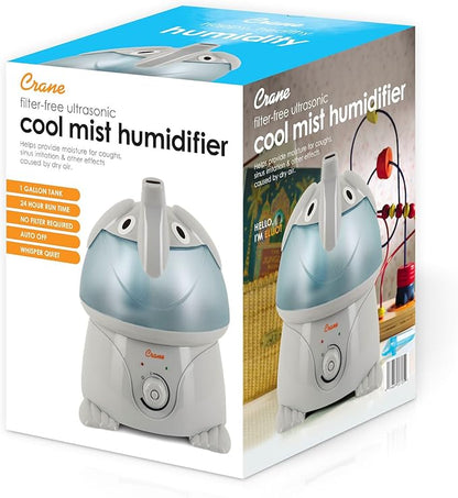 Crane Cute Animal Humidifier for Kids Bedroom and Nursery, Ultrasonic Cool Mist - Image 4