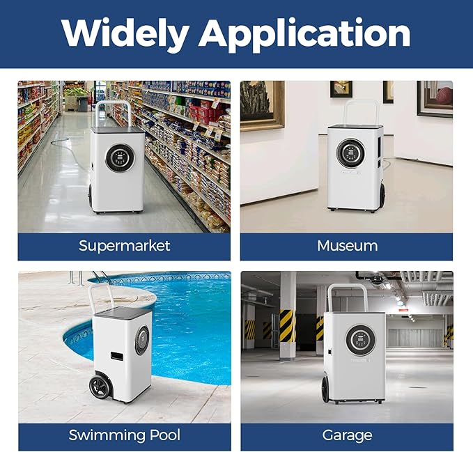 ALORAIR 170PPD Commercial Dehumidifier - Image 8