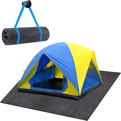 Camping Tent Carpet Mat 6.5x5 Ft Waterproof Rug Liner - Image 8
