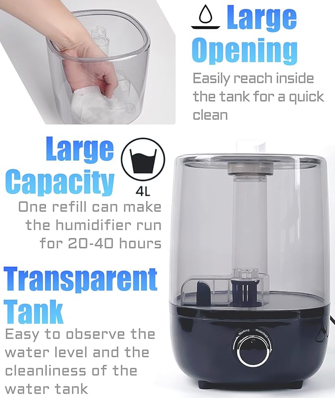 Top fill Reptile Fogger Terrariums Humidifier Fog Machine Mister - Image 4