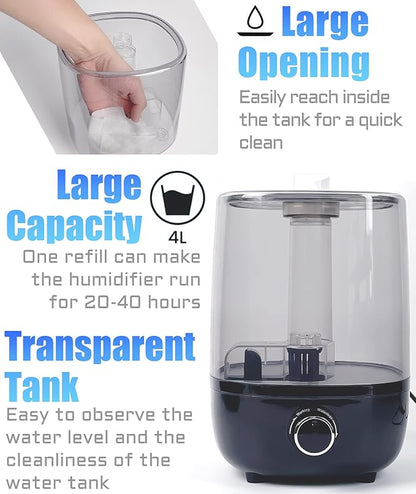 Top fill Reptile Fogger Terrariums Humidifier Fog Machine Mister - Image 4