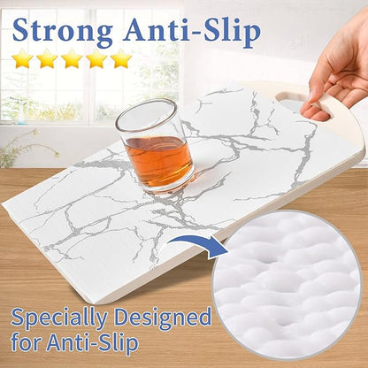 Drawer and Shelf Liner for Kitchen Cabinet: 17 in X 20 Ft Non Slip Waterproof - Image 2