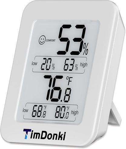 Digital Hygrometer with Max and Min Records 10s Fast Refresh by Unknown
