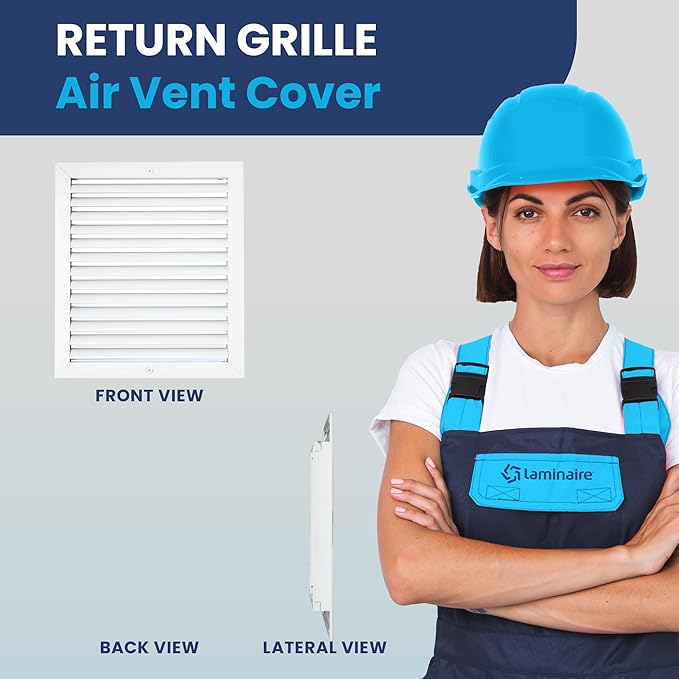 12x14 Inch Air Return Vent Cover Decorative – Premium Aluminum AC Vent Cover - Image 2