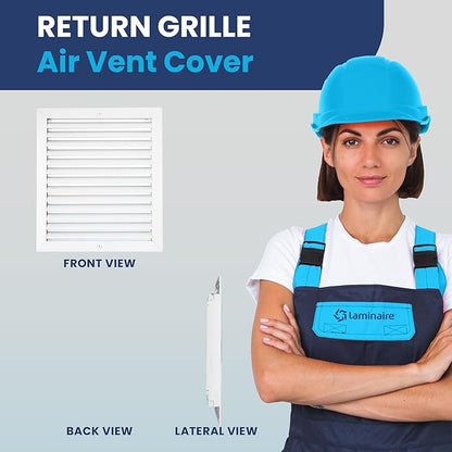 12x14 Inch Air Return Vent Cover Decorative – Premium Aluminum AC Vent Cover - Image 2