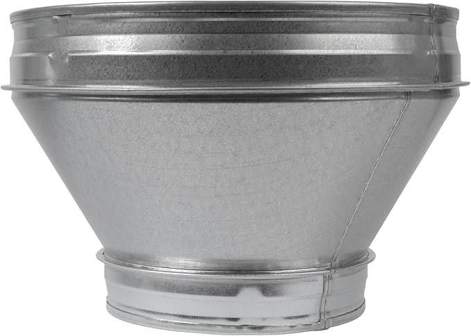 Vent Systems 12" Inch to 8" Inch Duct Reducer Adapter Connector Fitting Pipe - Image 7