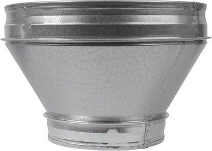 Vent Systems 12" Inch to 8" Inch Duct Reducer Adapter Connector Fitting Pipe - Image 7