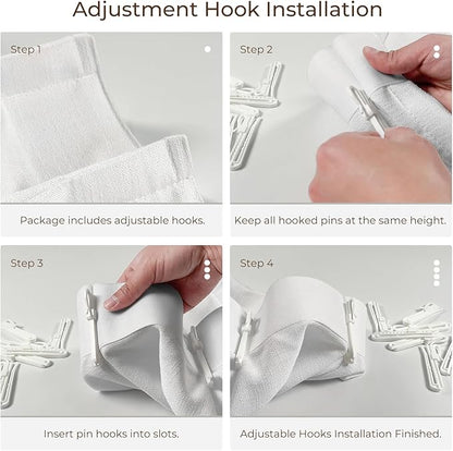 TWOPAGES Luxury Velvet Curtain Pinch Pleated Burgundy Curtain 102 inch Long - Image 8