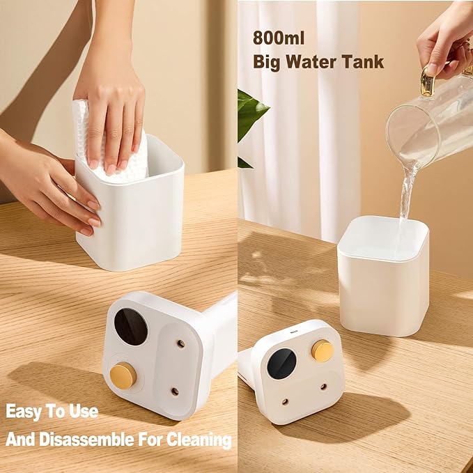Portable Cordless Plant Humidifier 800ml Orfonbi, Battery Operated Small Cool - Image 6
