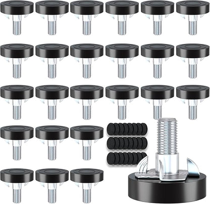 Adjustable Leveling Feet: T-Nuts & Floor Protectors, Chairs on by Unknown