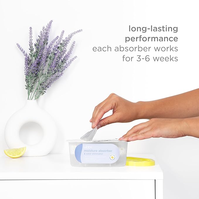 Ubbi Moisture Absorber and Odor Eliminator Tub, Attracts and Traps Excess - Image 3