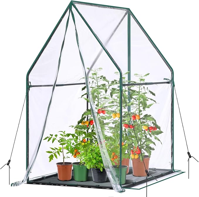 Mini Greenhouse for Indoor Outdoor: Ohuhu Portable Green House by Ohuhu
