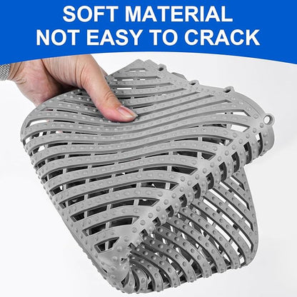 MYFAMIREA Modular Interlocking Cushion 12 Pack 11.8" x 11.8" Rubber Floor Tiles - Image 3