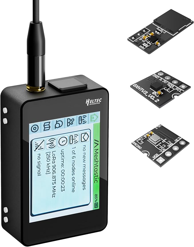Heltec ESP32 LoRa V4 Development Board Touch Screen Kit by HELTECAUTOMATION