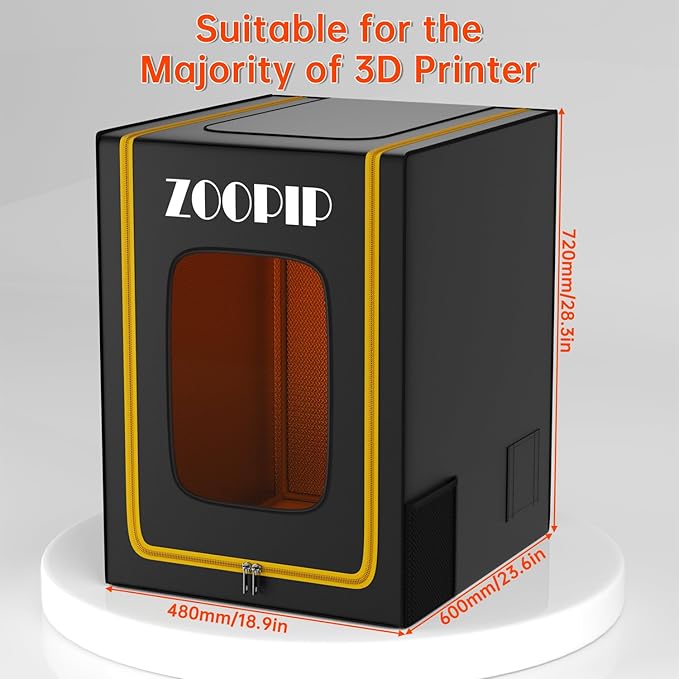 3D Printer Enclosure, Fireproof Resin 3D Printer Enclosure, Dustproof Vented - Image 5