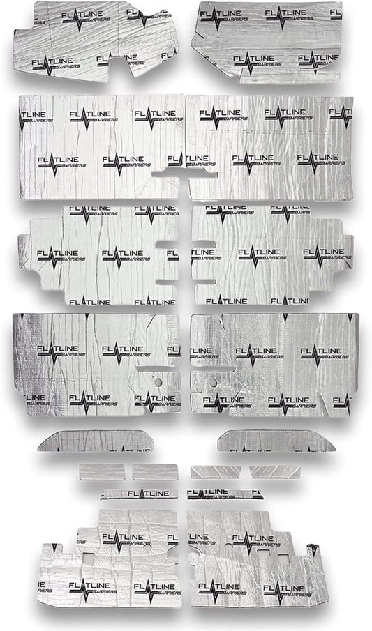 64-67 GM A-Body Floor Insulation Kit by Flatline+Barriers