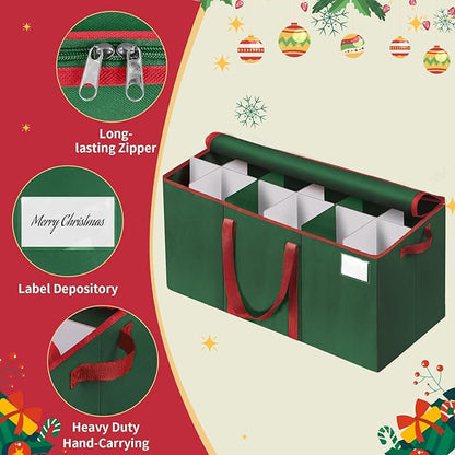 Nutcracker and Figurine Collectibles Storage Box， Large Ornament Storage - Image 3