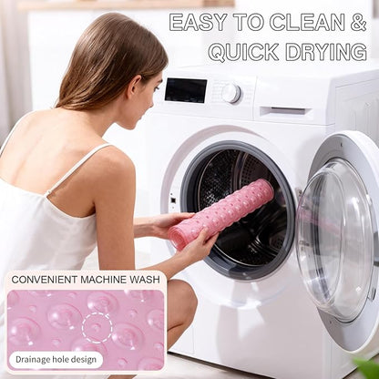 Anti-Slip Bathtub Shower mat, 27.5×14.5（Approximately 70×37cm） inch Soft - Image 7