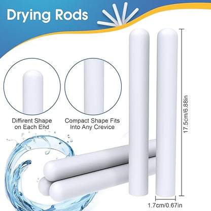 NUHUi 10 Pcs Large Drying Sticks Dry Desiccant Dehumidifier Rod Dryer Stick - Image 4