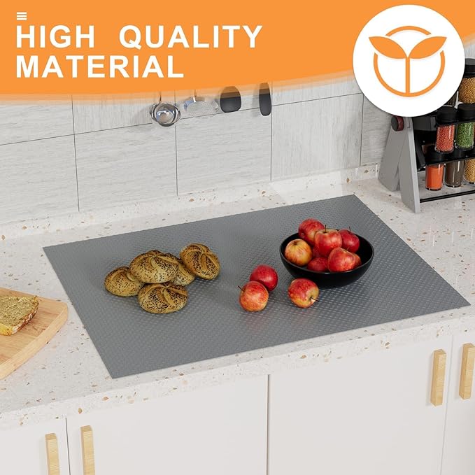 FLPMIX Kitchen Cabinet Shelf Liner: 19" Wide Waterproof Under Sink Mat - Image 7