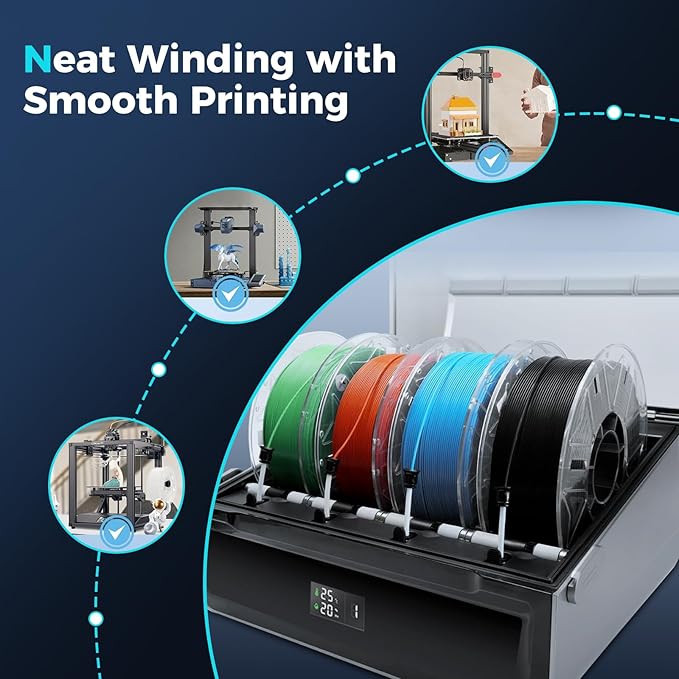 Creality Hyper PLA Filament RFID 3D Printer Filament:High Speed 30-600mm/s - Image 5