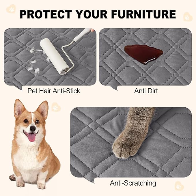 Smiry Reversible Waterproof Couch Covers - Image 4