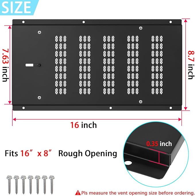 Crawl Space Vent Cover, Foundation Vent Cover - Image 2
