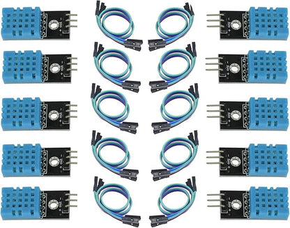 10 Pieces DHT11 Temperature & Humidity Sensor Module Digital Temperature and by hiBCTR