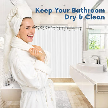 Premium Shower Curtain Liner, 6G PEVA Shower Curtain - Image 8