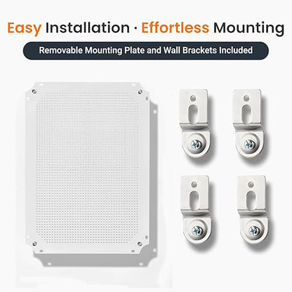 QILIPSU Waterproof Junction Box IP67 Outdoor Plastic Electrical Project - Image 8