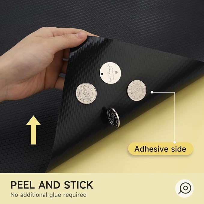 WochiTV Adhesive Shelf Liner 30 X 120 Inches Peel and Stick Kitchen Liner - Image 4