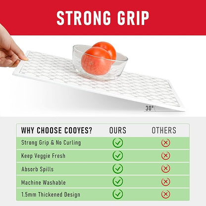Cooyes Refrigerator Shelf Liners - Image 3