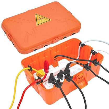 Hrensaw Large Outdoor Electrical Box, IP54 Waterproof Outdoor Outlet Covers by Hrensaw