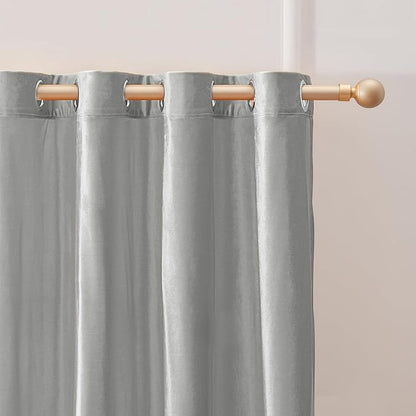 BULBUL Velvet Curtains 120 inch Length - Image 2