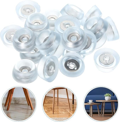 NOLITOY 50Pcs Silicone Furniture Foot Pads - Image 5