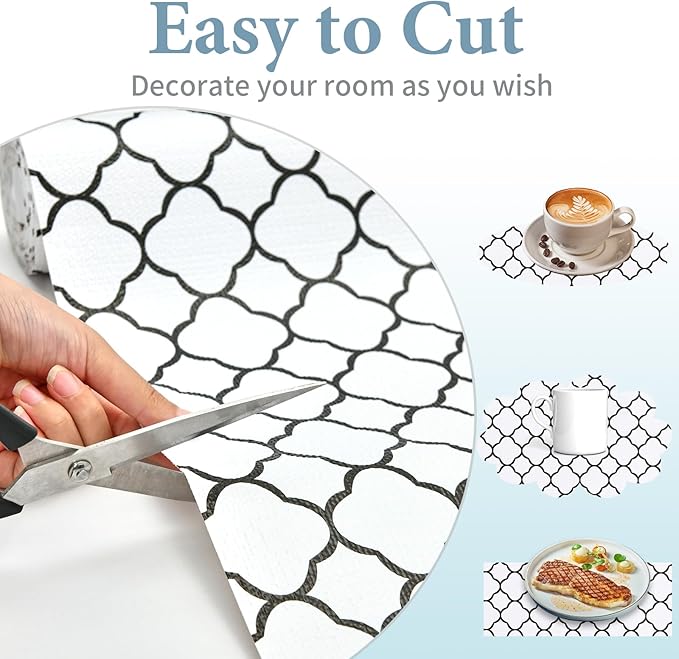 Shelf Drawer Liners for Kitchen Cabinets 11.8 x 236 Inches Non Adhesive Drawer - Image 6
