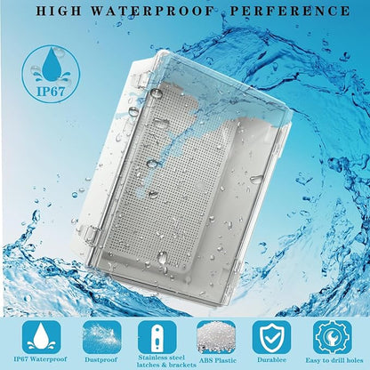 Waterproof Outdoor Electrical Box Junction Box Weatherproof IP67 ABS Plastic - Image 6