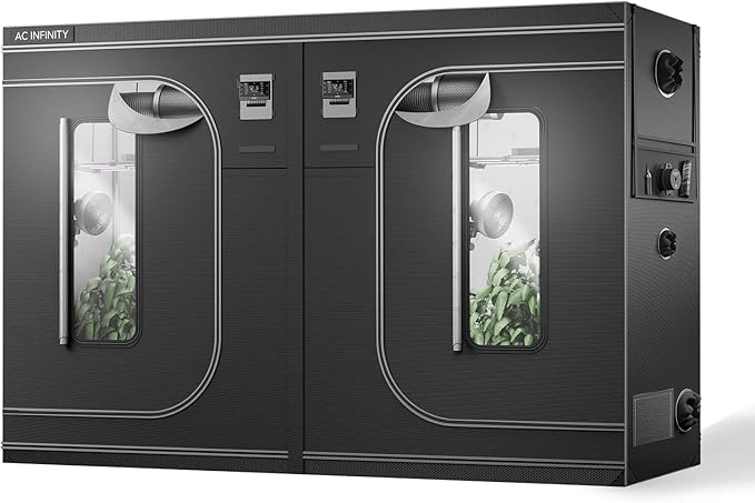 AC Infinity CLOUDLAB 816 Advance Grow Tent, Highest Density 2000D Diamond Mylar by ACInfinity