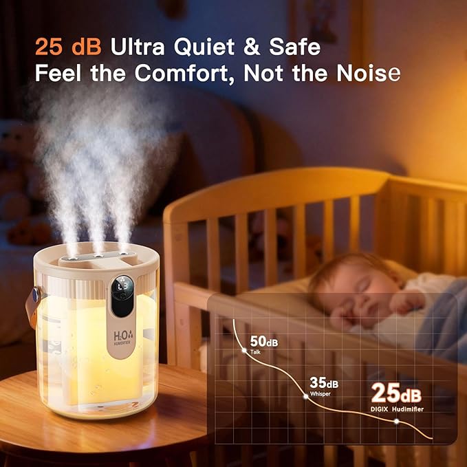 DIGIX Small Portable Humidifiers - Image 6