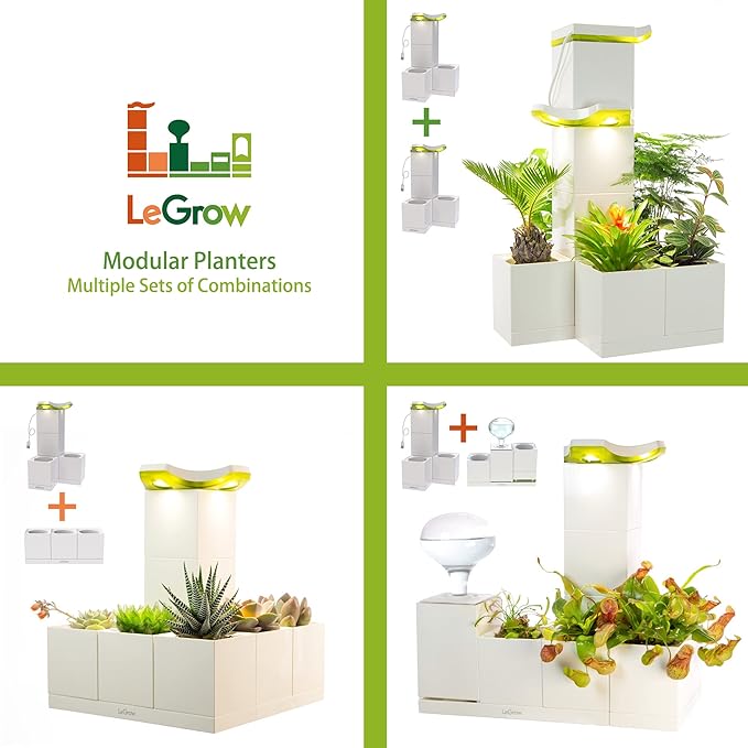 LeGrow Indoor Planter with LED Grow Light, Automatic 12 Hours Timer, 7 Days - Image 8
