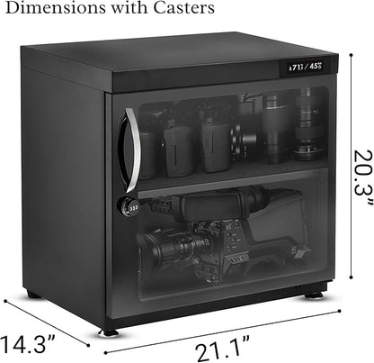 80LT Electronic Dry Cabinet for Camera, Lens & Electronics – Silent - Image 2