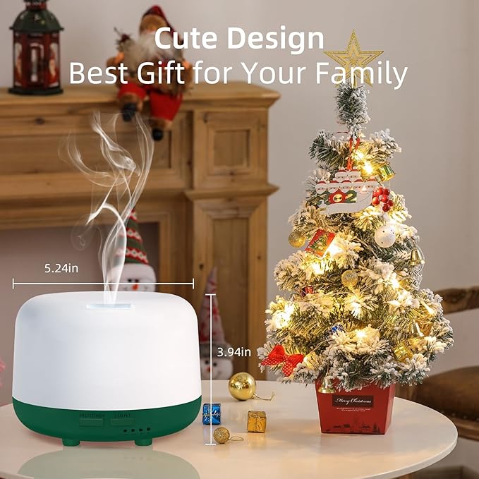 300ML Aromatherapy Diffuser for Home, Quiet Diffuser for Essential Oils - Image 7