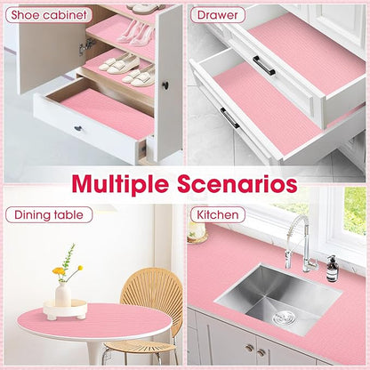 Drawer and Shelf Liner, Non-Slip Kitchen Cabinet Liners Non-Adhesive Thick - Image 9