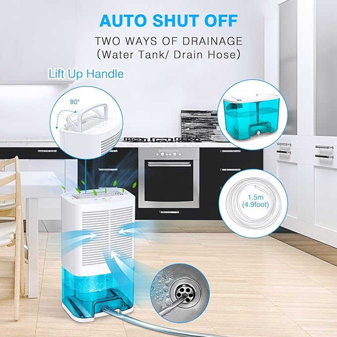 Dehumidifier 68oz Small Dehumidifier - Image 3