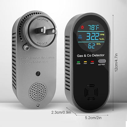 1 Pack 4-in-1 Plug-in Carbon Monoxide Detector - Image 2