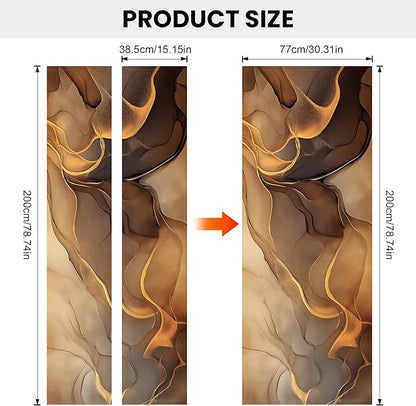 3D Door Decals Stickers, Peel Stick Wall Murals Vinyl Wallpaper Self-Adhesive - Image 3