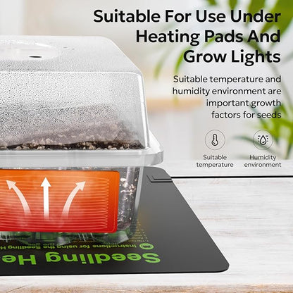 MIXC 10 Packs Seed Starter Tray Seed Starter Kit - Image 2