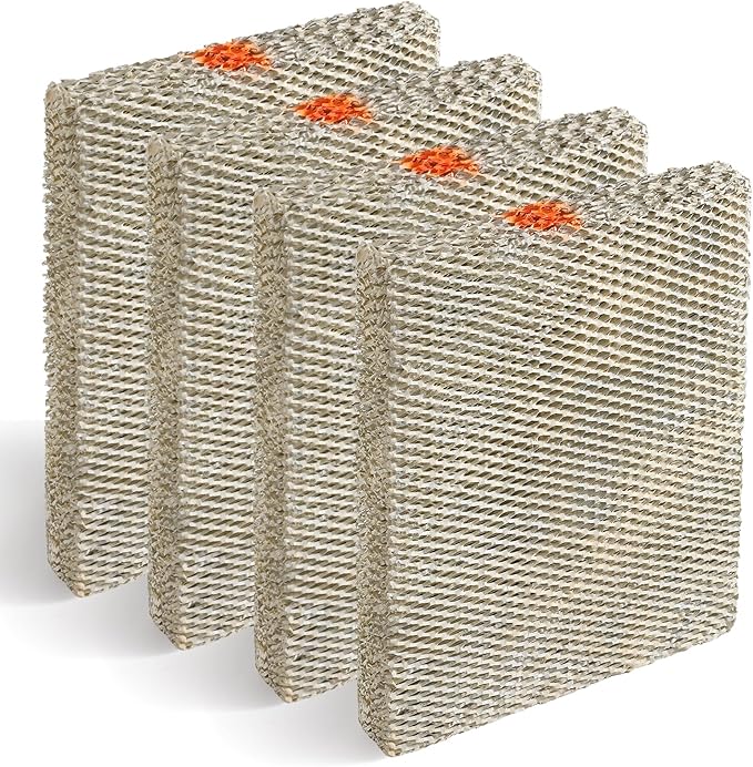 4Pack 35 Water Panel Humidifier Replacement Filter Made of Aluminum Mesh by HOME